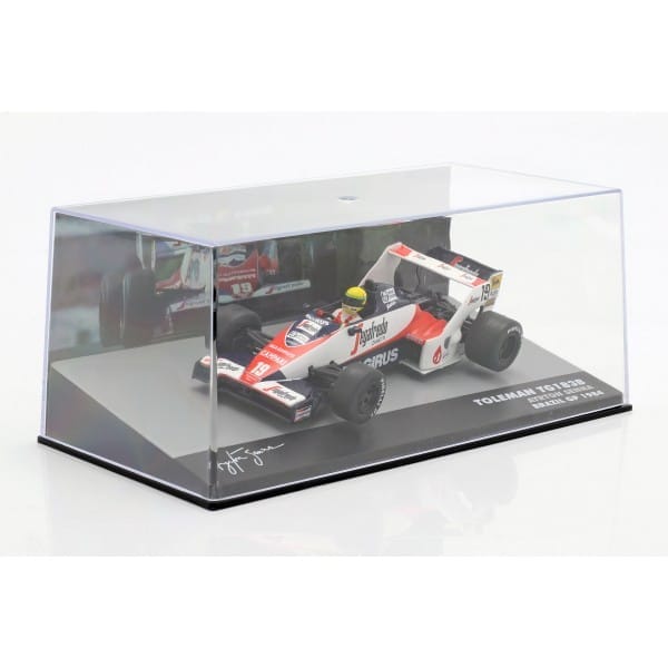 1/43 Altaya Ayrton Senna Toleman TG183B Brazil GP 1984