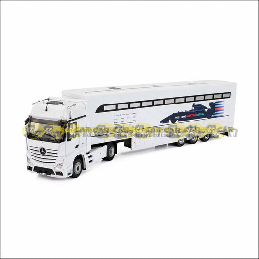 1/43 MERCEDES BENZ ACTROS TRANSPORTER F1 MARTINI RACING 2016 IXO DIecast Scale Model Truck