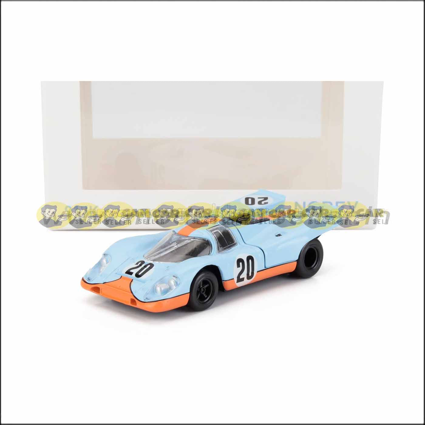 1/43 NOREV PORSCHE 917K GULF 24h LE MANS 1970 JO SIFFERT BRIAN REDMANN Diecast Scale Model