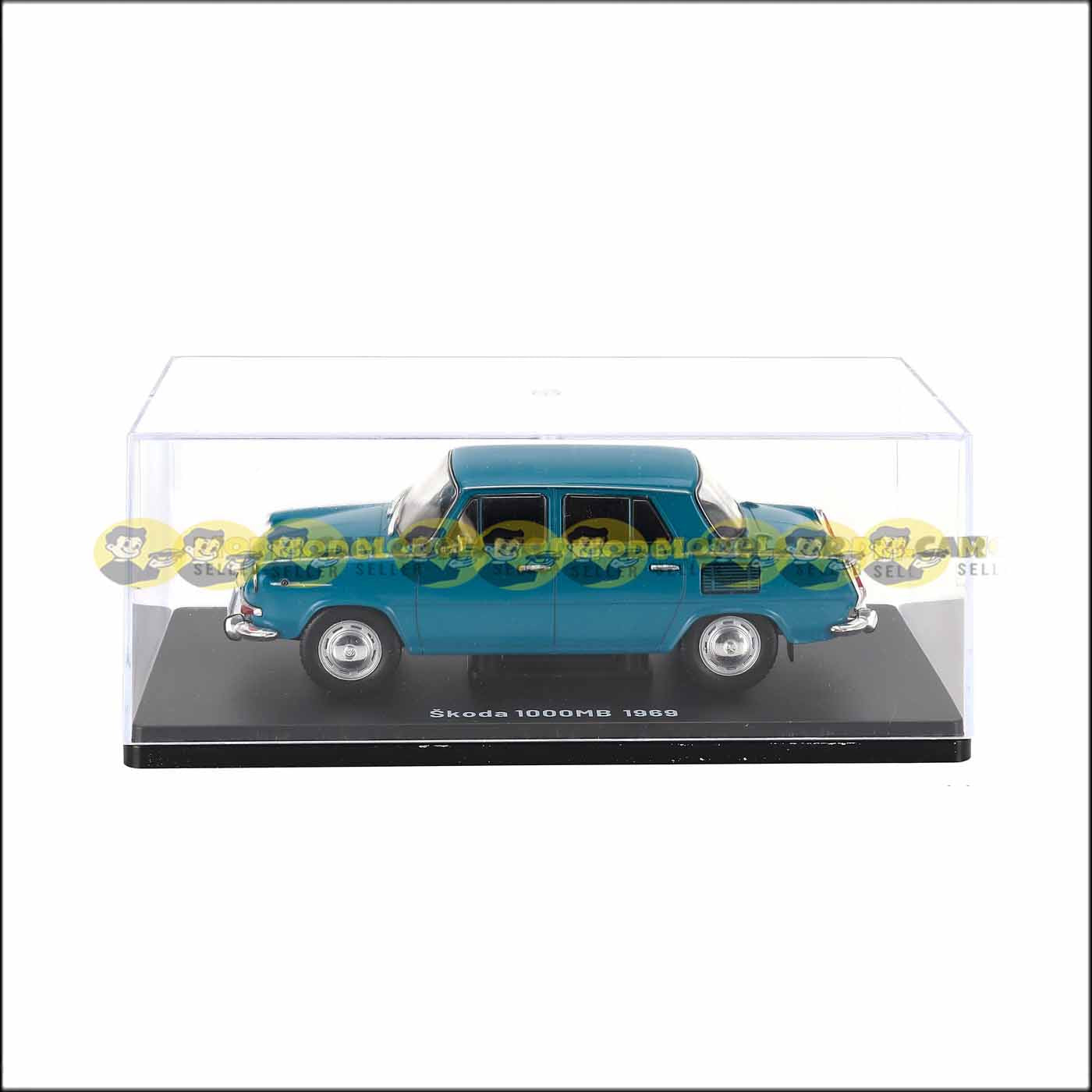 1/24 Altaya SKODA 1000MB 1969 Diecast Scale Model Car