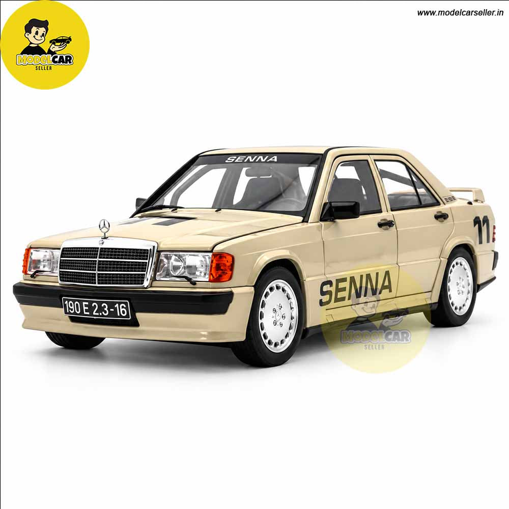 Mercedes Benz 190E EVO Norev 183832 Ayrton Senna DIecast Scale Model Car