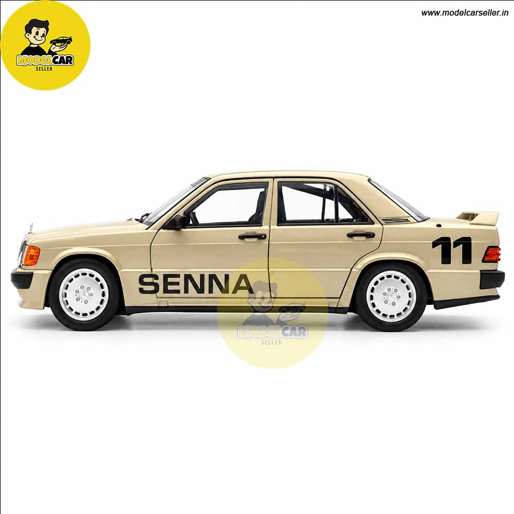 Mercedes Benz 190E EVO Norev 183832 Ayrton Senna DIecast Scale Model Car