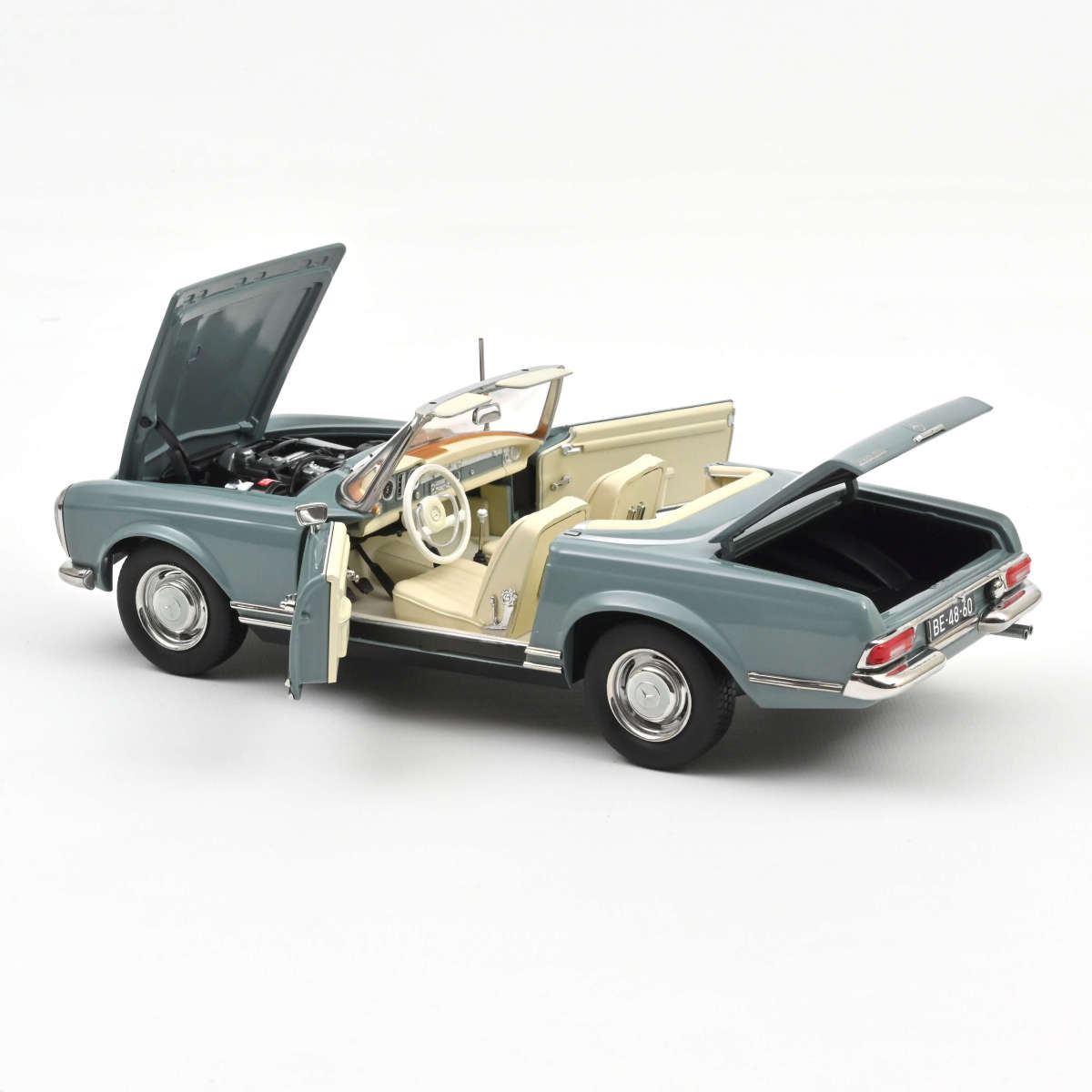 1/18 Mercedes Benz 230 SL 1963 W113 Norev 183992 Diecast Scale Model Car