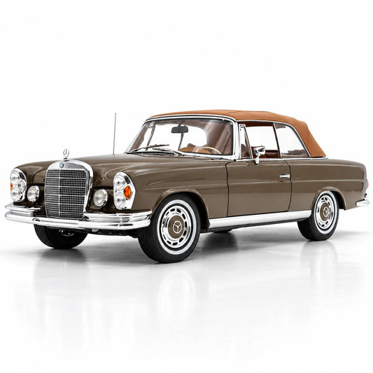 1/18 Mercedes Benz 280SE Cabriolet 1969 Norev 183757 Diecast Scale Model Car