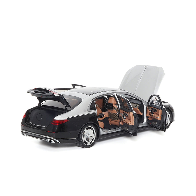 1/18 Mercedes Maybach S Class S680 Obsidian Black Almost Real