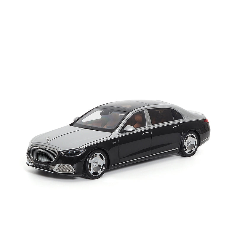 1/18 Mercedes Maybach S Class S680 2021 Obsidian Black Almost Real