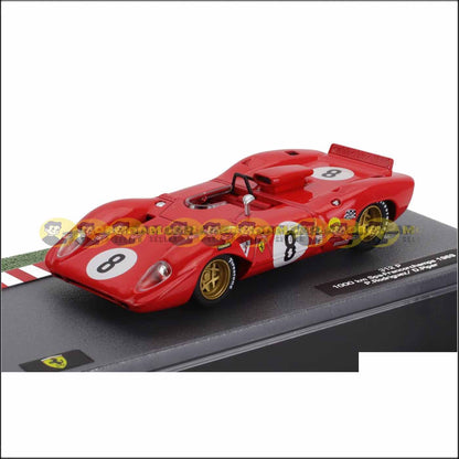 1/43 Altaya FERRARI 312P SPIDER 1000Km FRANCORCHAMPS 1969 PEDRO RODRIGUEZ DAVID PIPER Diecast Scale Model Car