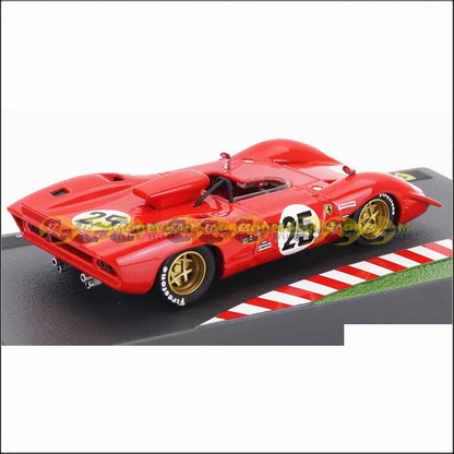 1/43 Altaya FERRARI 312P 12h SEBRING 1969 MARIO ANDRETTI CHRIS AMON Diecast Scale Model Car