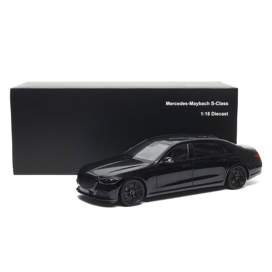 1/18 Mercedes Maybach S Class Night Series S680 2023 Almost Real 820141 Obsidian Black Diecast Scale Model Car (READ DESCRIPTION)