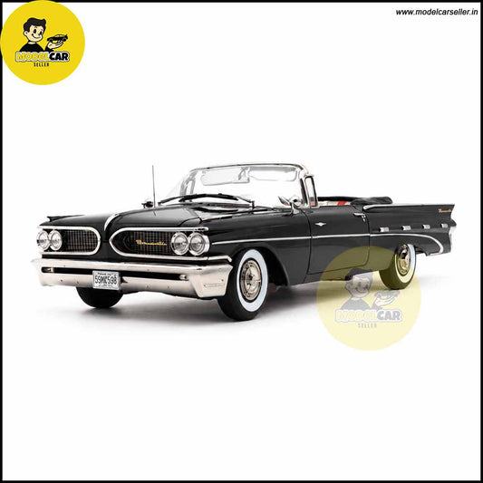 1/18 SUNSTAR 1959 Pontiac Bonneville Open Convertible Diecast Model Car