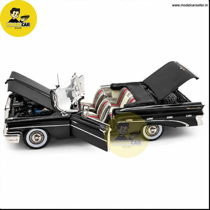 1/18 SUNSTAR 1959 Pontiac Bonneville Open Convertible Diecast Model Car