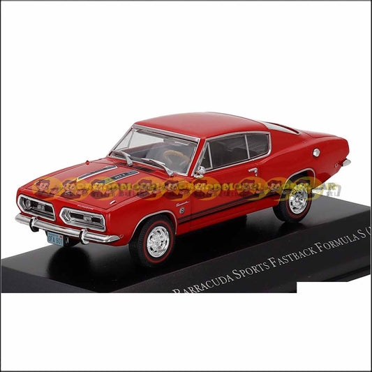 1/43 Altaya PLYMOUTH BARRACUDA SPORTS  1968 Diecast Scale Model Car