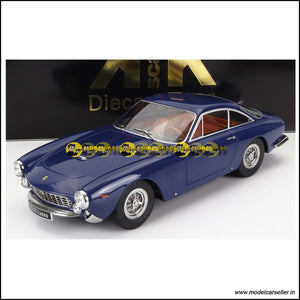 1/18 KK SCALE FERRARI 250 GT LUSSO 1962 BLUE Diecast Scale Model Car