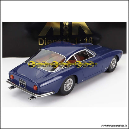 1/18 KK SCALE FERRARI 250 GT LUSSO 1962 BLUE Diecast Scale Model Car