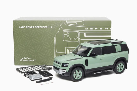 1/18 Land Rover Defender 110 2023 75th Almost Real 810811 Diecast Scale Model SUV