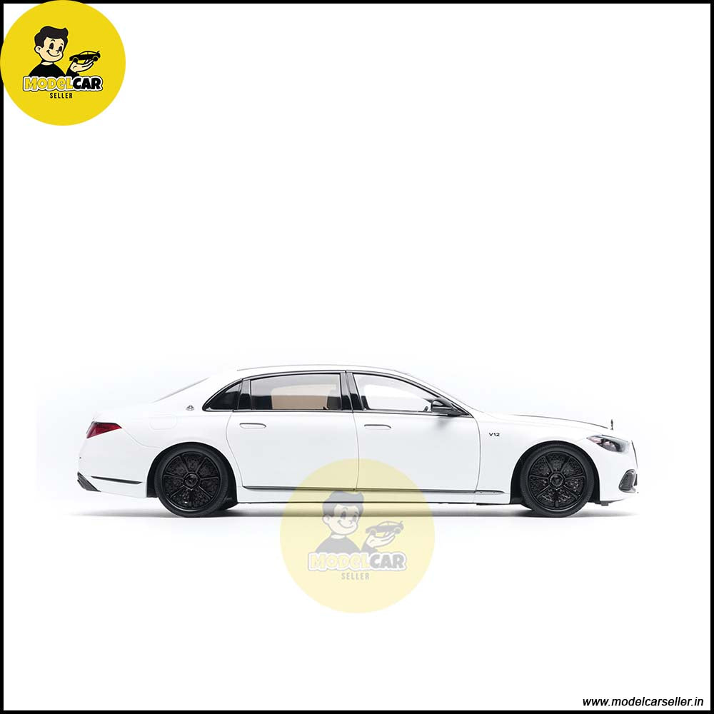 PRE-ORDER 1/18 Mercedes Maybach S Class S680 2023 Almost Real Opalith White Diecast Model Car