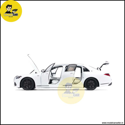 PRE-ORDER 1/18 Mercedes Maybach S Class S680 2023 Almost Real Opalith White Diecast Model Car