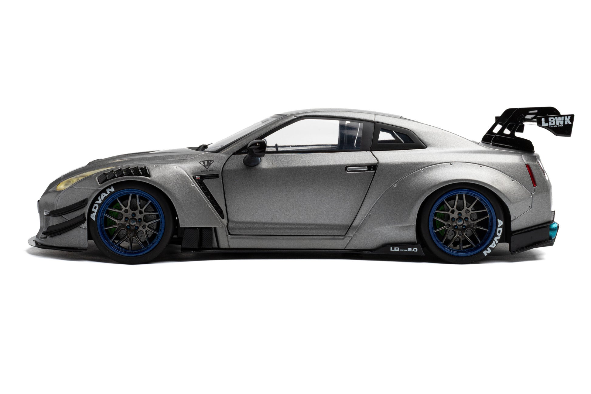 1/18 Solido NISSAN GT-R (R35) LIBERTY WALK 2023 Diecast Scale Model Car