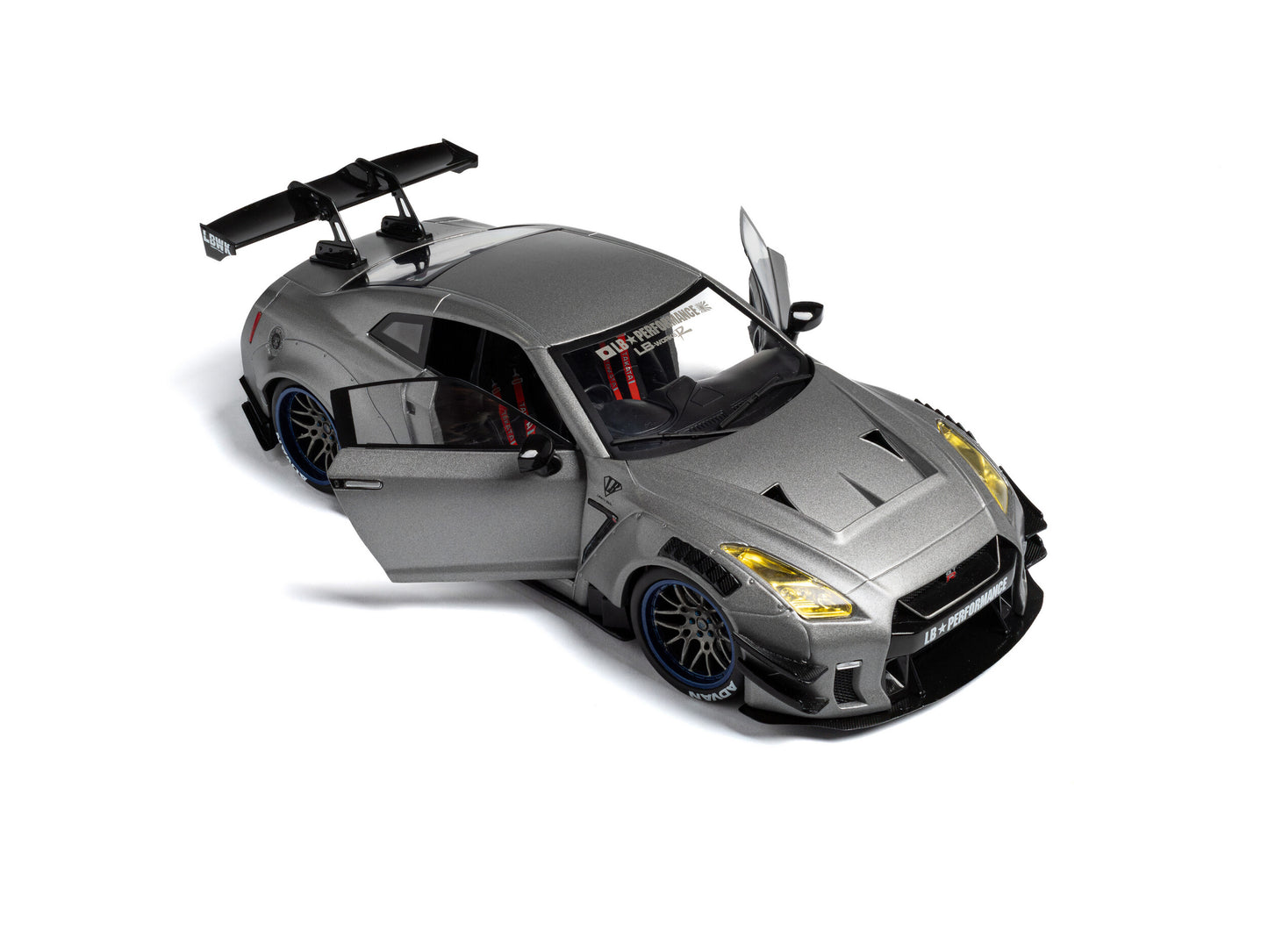 1/18 Solido NISSAN GT-R (R35) LIBERTY WALK 2023 Diecast Scale Model Car