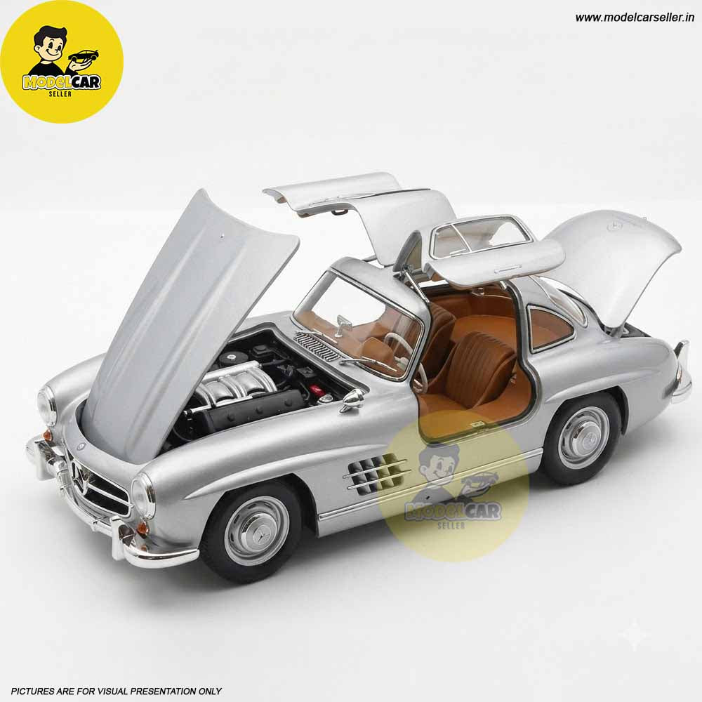 1/18 Mercedes Benz 300 SL W198 1954 Norev 183857 Diecast Scale Model Car