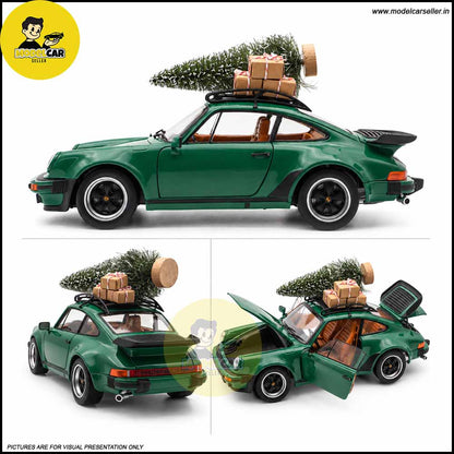 1/18 Porsche 911 Turbo 3.3 1980 Norev 187669 DIecast Scale Model Car