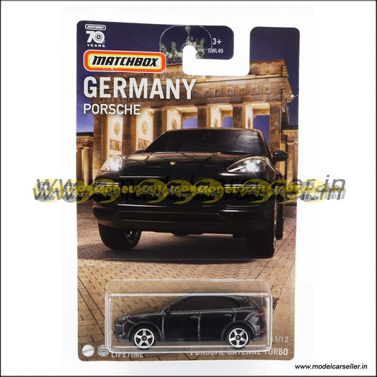 1/64 Hot Wheels Matchbox CAYENNE TURBO 2022 Diecast Scale Model Car