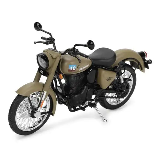 1/12 Royal Enfield Classic 350 Desert Storm Diecast Motorcycle
