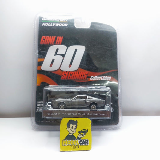 1:64 Greenlight Ford Mustang Elanor Gone In 60 Seconds Diecast Scale Model