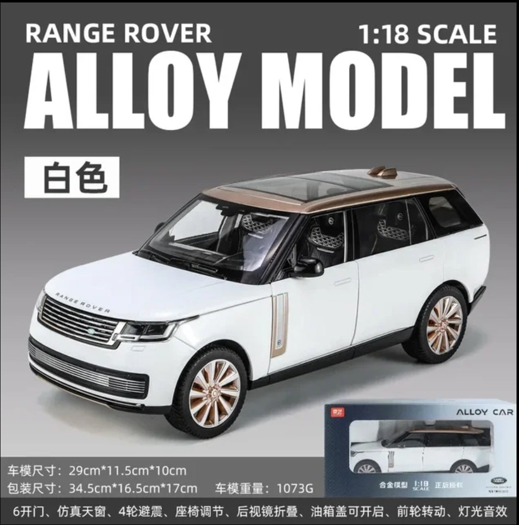 Range Rover SV Autobiography 1/18 Diecast Model Toy Car