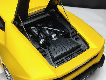 1/12 LAMBORGHINI HURACAN LP610-4 AUTOART MATT YELLOW 12097  Diecast Scale Model Car