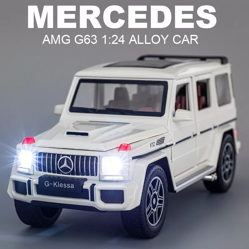 Mercedes G63 1/24 Diecast Model Toy Car