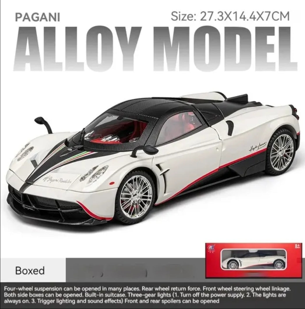 Chezhi Pagani Huayra 1/18 Diecast Model Toy Car