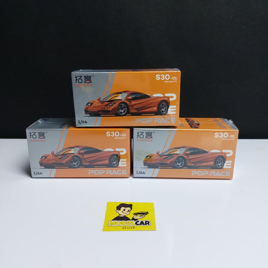1:64 Xcartoys Mclaren F1 S30-01 Diecast Scale Model Toy Car