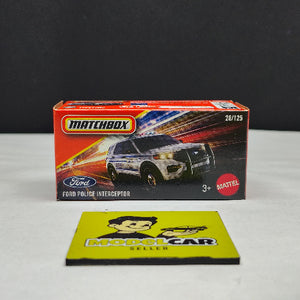 1/64 Matchbox Hot Wheels Ford Police Interceptor Diecast Model