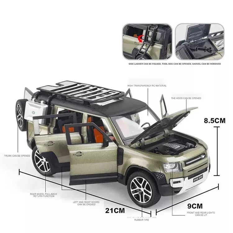 Land Rover Defender 1/24 Diecast Model Toy Car