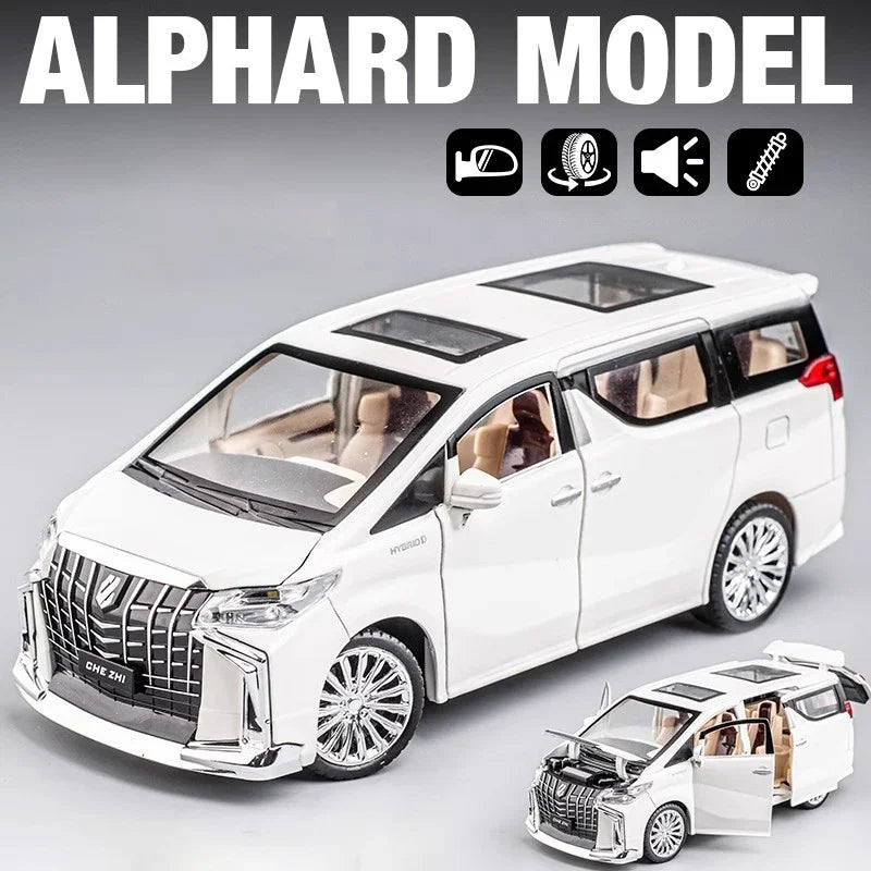Toyota Alphad 1/24 Diecast Model Toy Car