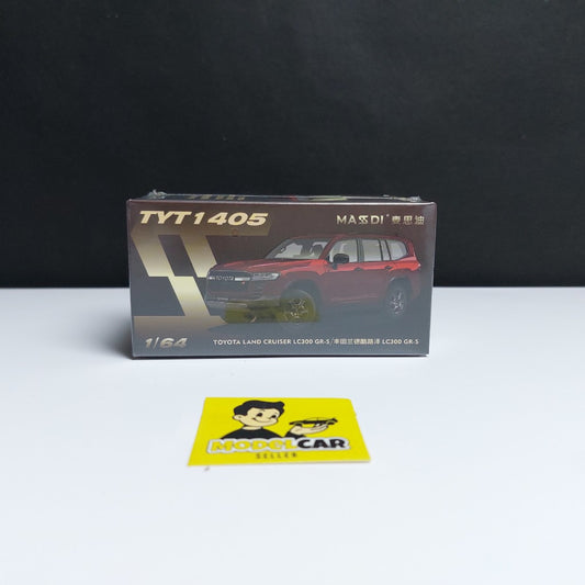 1:64 Masdi Toyota Land Cruiser LC300 GRS Diecast Scale Model Toy Car
