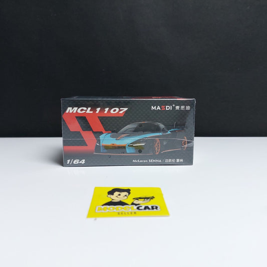 1:64 Masdi Mclaren Senna Diecast Scale Model Toy Car