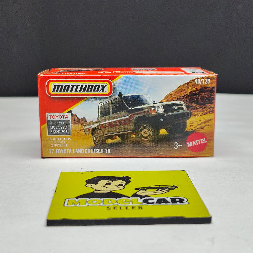 1/64 Matchbox Hot Wheels Toyota Land Cruiser 78 Diecast Model