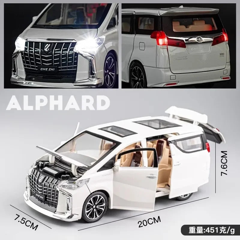 Toyota Alphad 1/24 Diecast Model Toy Car