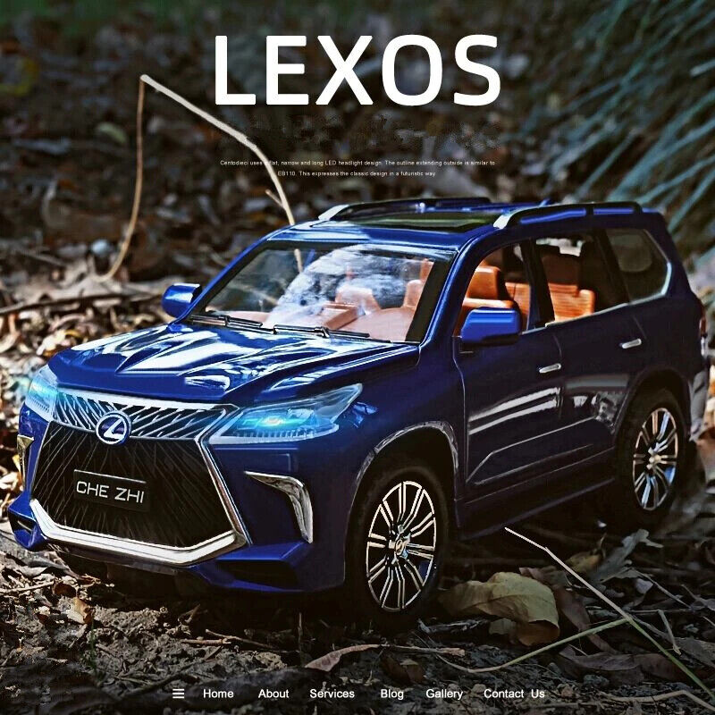 Lexus LX570 1/24 Diecast Model Toy Car