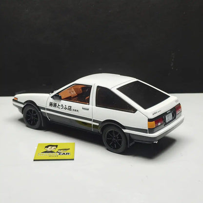 1/18 Initial D Toyota Sprinter Trueno A E86 Diecast Scale Model Car