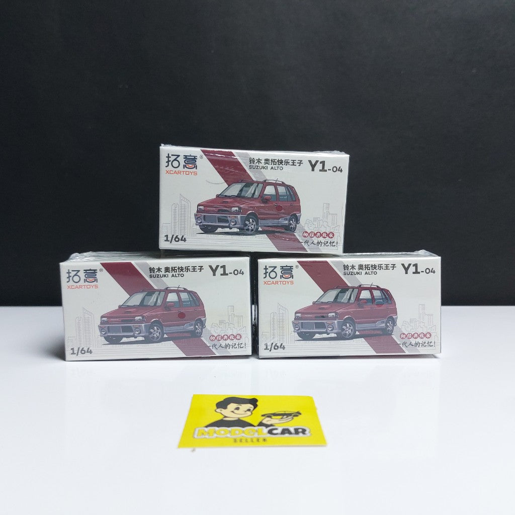 1:64 Xcartoys Suzuki Alto Y1-04 Diecast Scale Model Toy Car