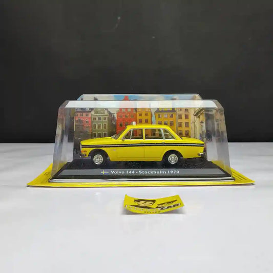 1:43 Altaya Volvo 144 Stockholm Taxi 1970 Diecast Scale Model Car