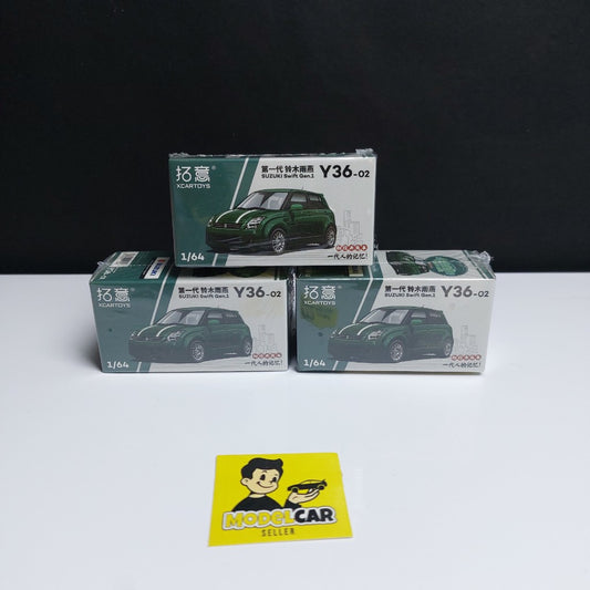 1:64 Xcartoys Suzuki Swift Y36-02 Diecast Scale Model Toy Car