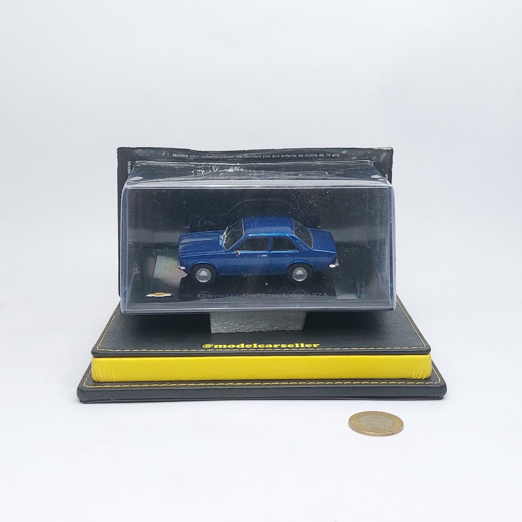 1:43 Altaya Chevrolet Chevelle Luxo 1973 Diecast Scale Model Car