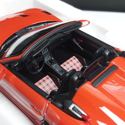 1:18 Norev Porsche 718 Spyder RS 2023 Weissach Diecast Scale Model