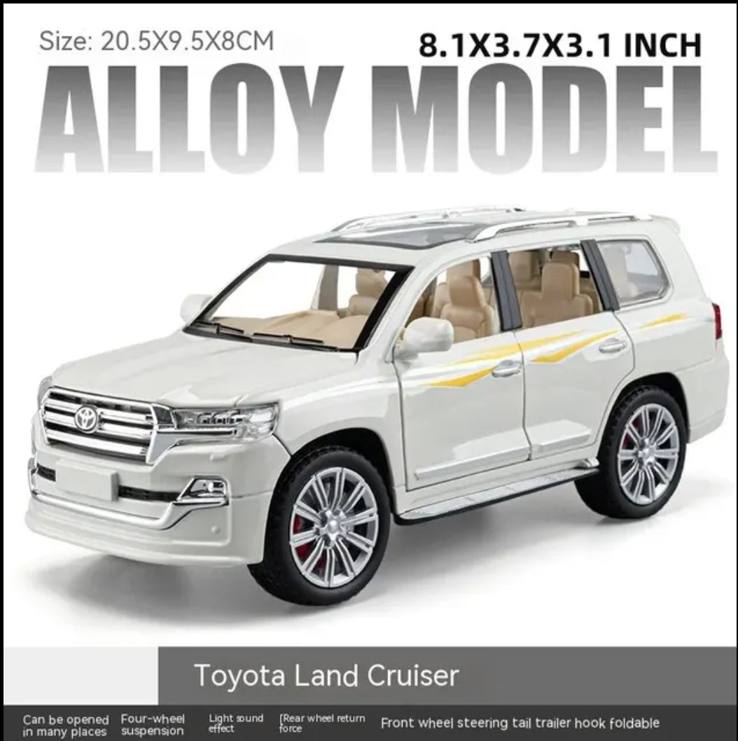 Toyota Land Cruiser 1/24 Diecast Model Toy Car