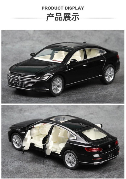 Volkswagen Virtus 1/32 Diecast Scale Model Car black
