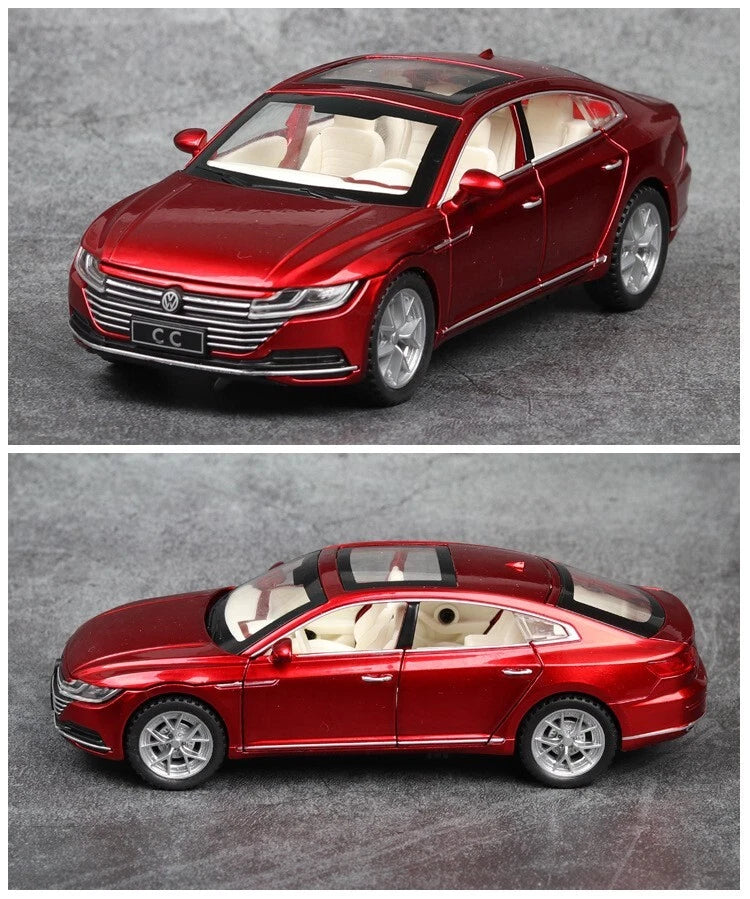 Volkswagen Virtus 1/32 Diecast Scale Model Car red